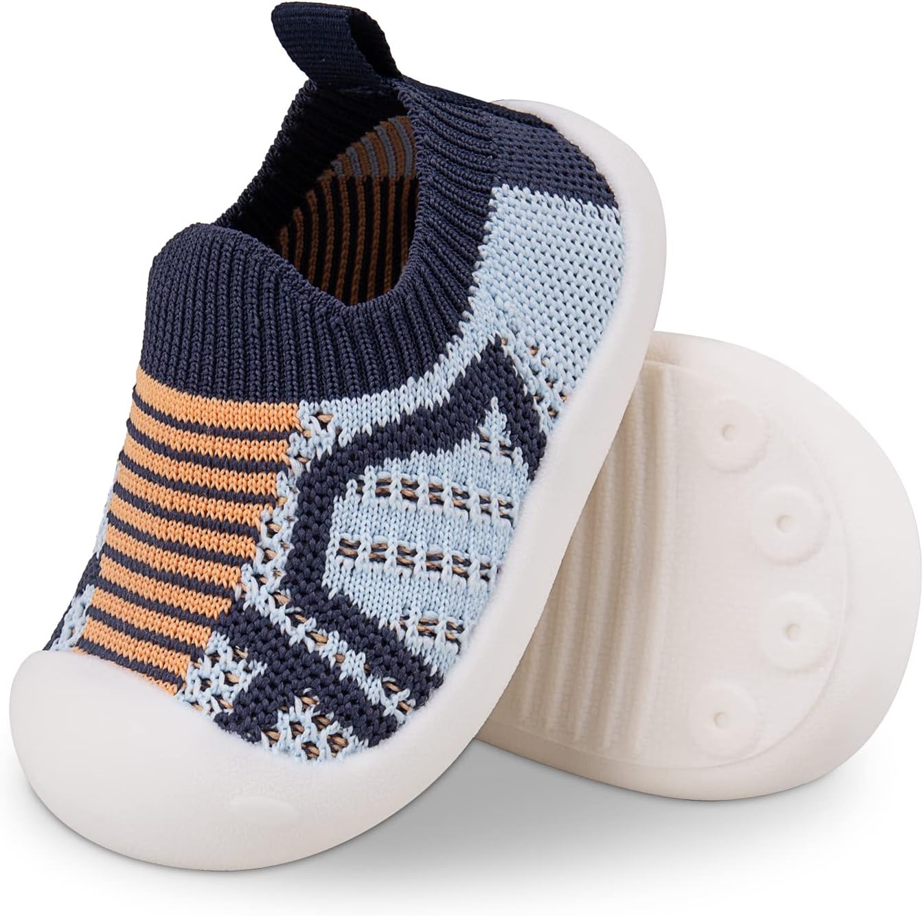 Charrost Toddler Baby Girl Boy First Walking Shoes Checkered Sneakers Sizes 3/4/5/6/7/8T. Soft