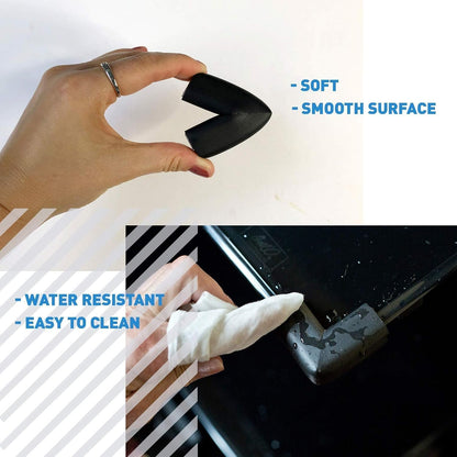 Baby Proof Corners & 15ft Edges with Furniture Corner & Edge Safety Bumpers, Impact-Absorbent
