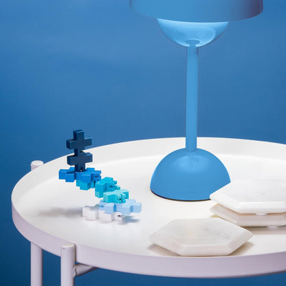 PLUS PLUS - HEXEL Waterfall - Fidget Sensory Puzzle Toy - Travel Friendly, Quiet Stress and Anxiety