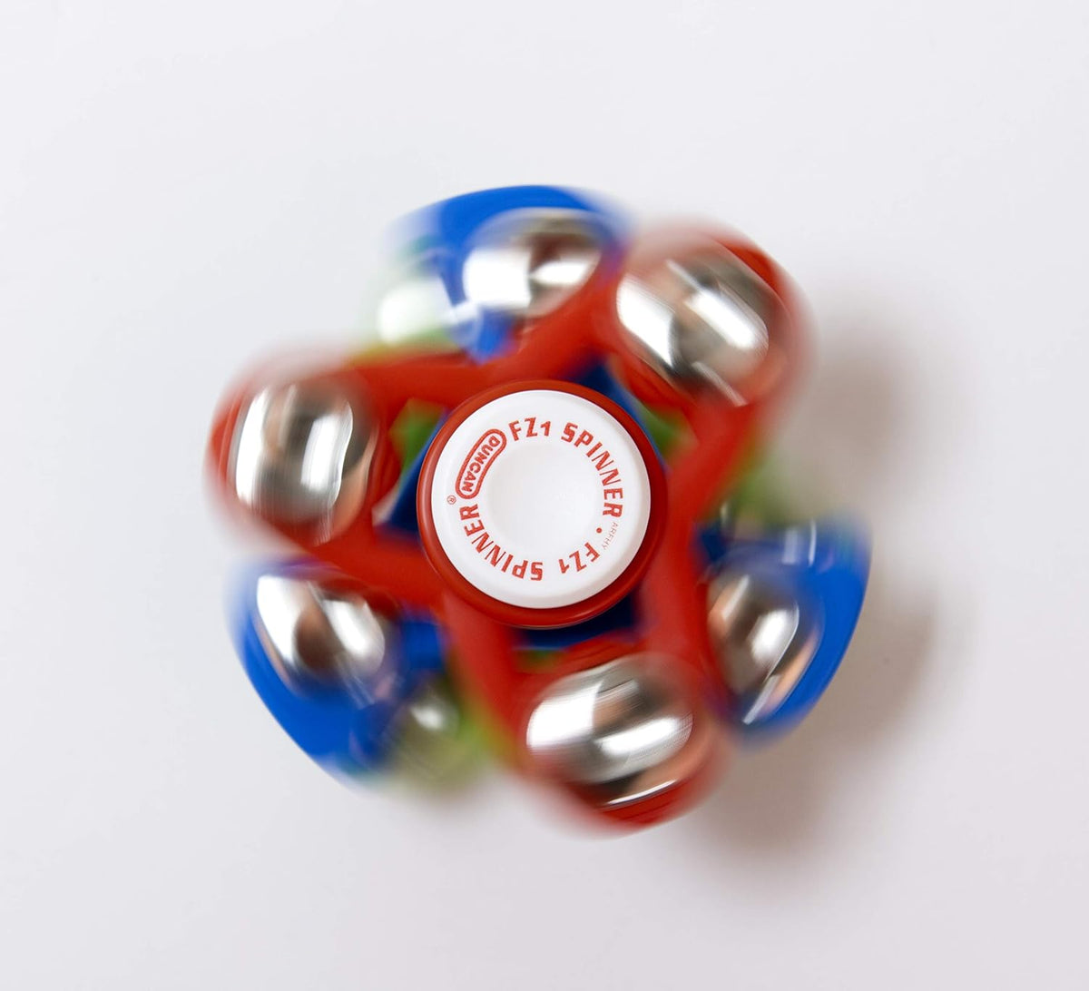 Duncan Toys Fidget Spinner Pack, Fidget and Sensory Toy Value Pack, Assorted Shapes, 4 Fidget