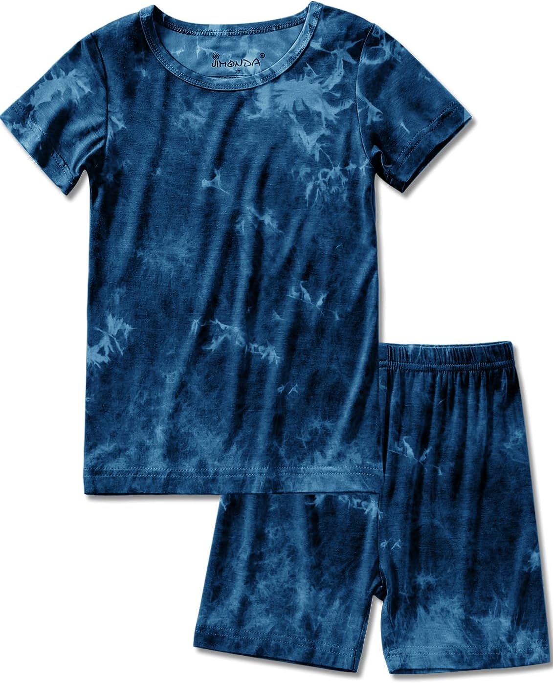 Jimonda Baby/Toddler Soft Sleepwear Short sleeve Kids Cool Pajama Outdoor 2-Piece Shirt&Shorts