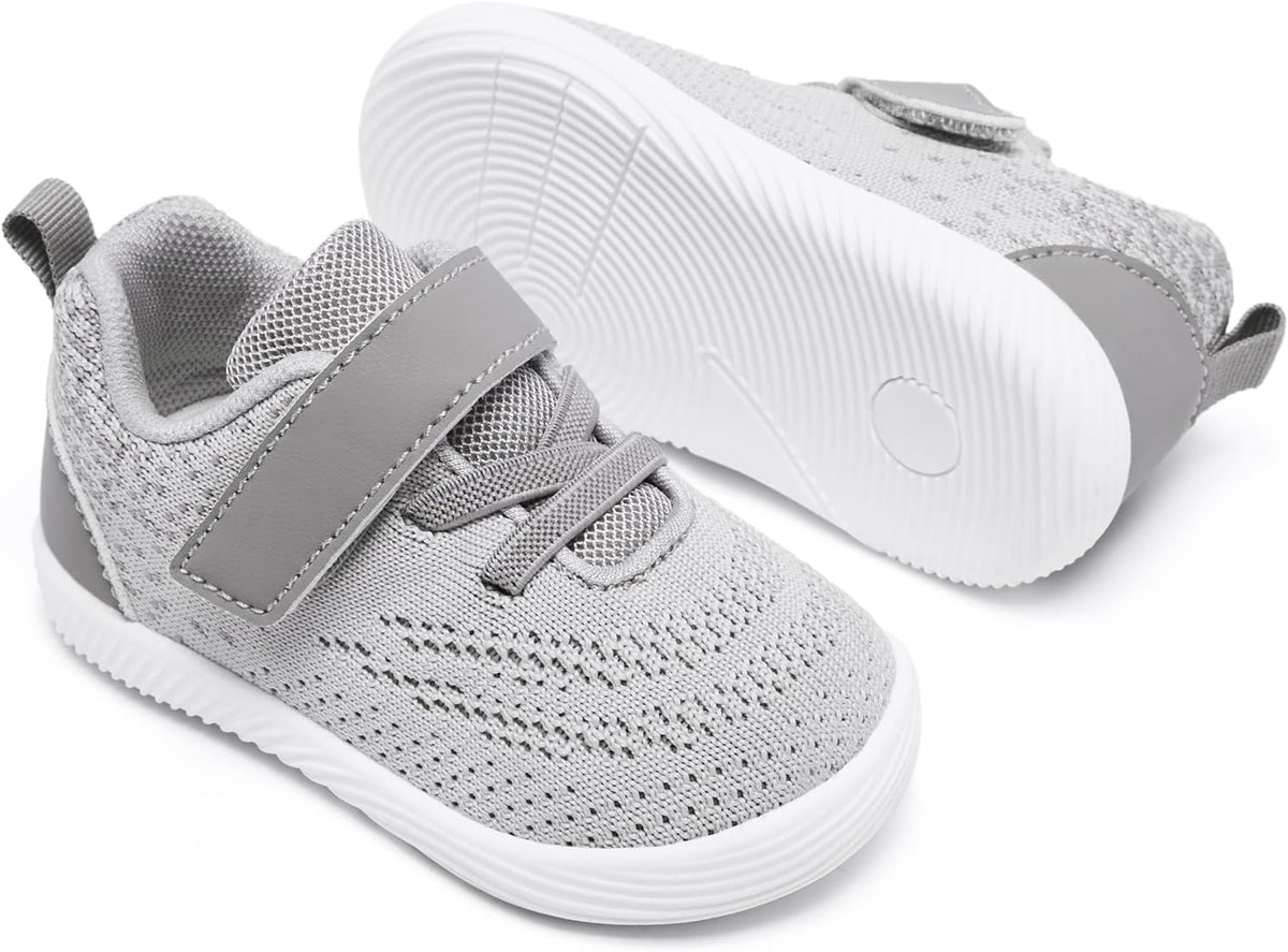 MORENDL Toddler Sneakers Baby Boys & Girls Barefoot Shoes Lightweight Breathable Walking Running