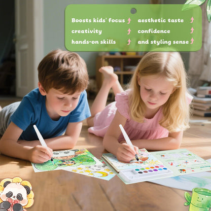 Paint with Water Coloring Books for Kids Ages 3-5, 4-8 – Cute Coloring Book for Teens,Arts and