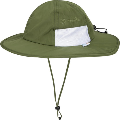 SwimZip Wide Brim Sun Hat | UPF 50+ Protection for Baby, Toddler, and Kids