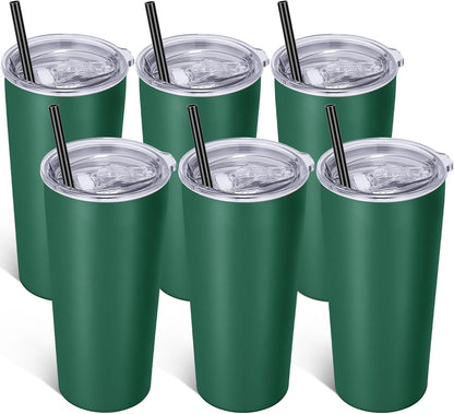 VEGOND 20oz Tumbler Stainless Steel Tumbler with Lid And Straw Vacuum Insulated Double Wall Travel