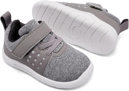 MORENDL Toddler Baby Shoes 0-4 Years Boy Girl Lightweight Breathable Non-Slip Sports Sneakers