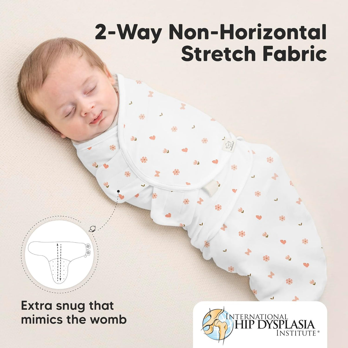 KeaBabies 3-Pack Organic Baby Swaddle Sleep Sacks - Swaddles for Newborns, Infant 0-3 Months, Baby