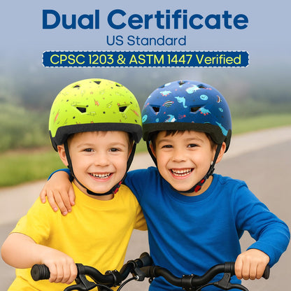 Kids Bike Helmet, Adjustable Helmets from Infant/Toddler/Baby to Children Girls and Boys, Age