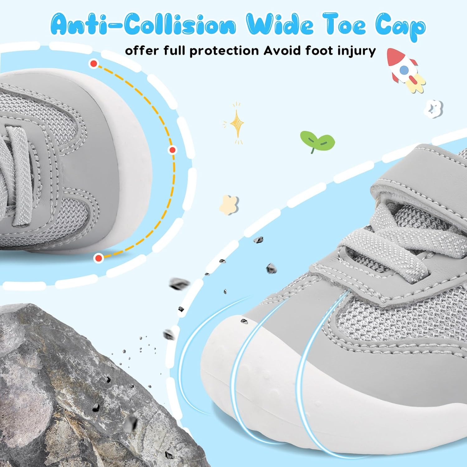 Scurtain Baby Shoes Boy Girl First Walking Shoe Infant Crib Breathable Sneakers Lightweight