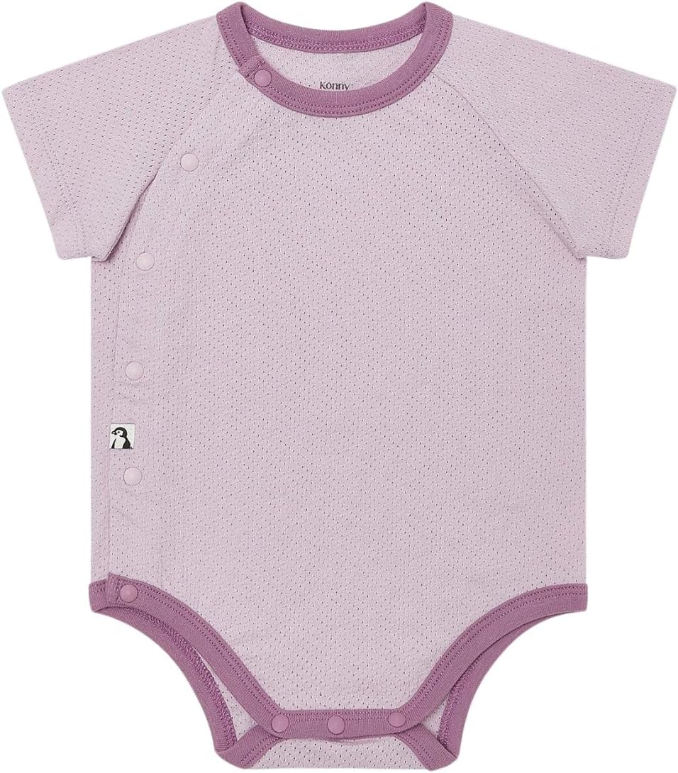 Konny Newborn Cotton Mesh Bodysuit Premium and Safe for New Moms: Baby Clothing for Stylish