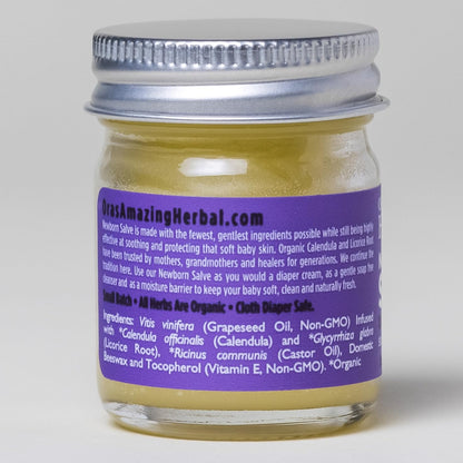 Ora's amazing Herbal, Newborn Salve, Diaper Rash Cream, Calendula Baby Balm, EWG Verified Baby