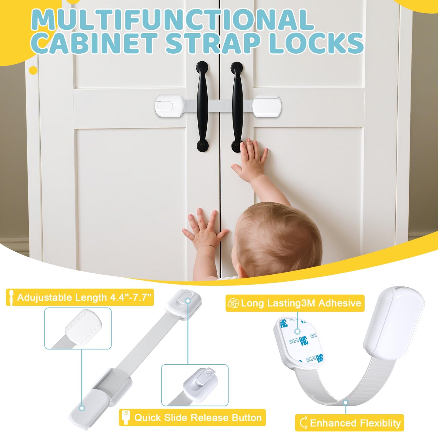 4our Kiddies 56-Piece Baby Proofing Kit & Child Safety Essentials