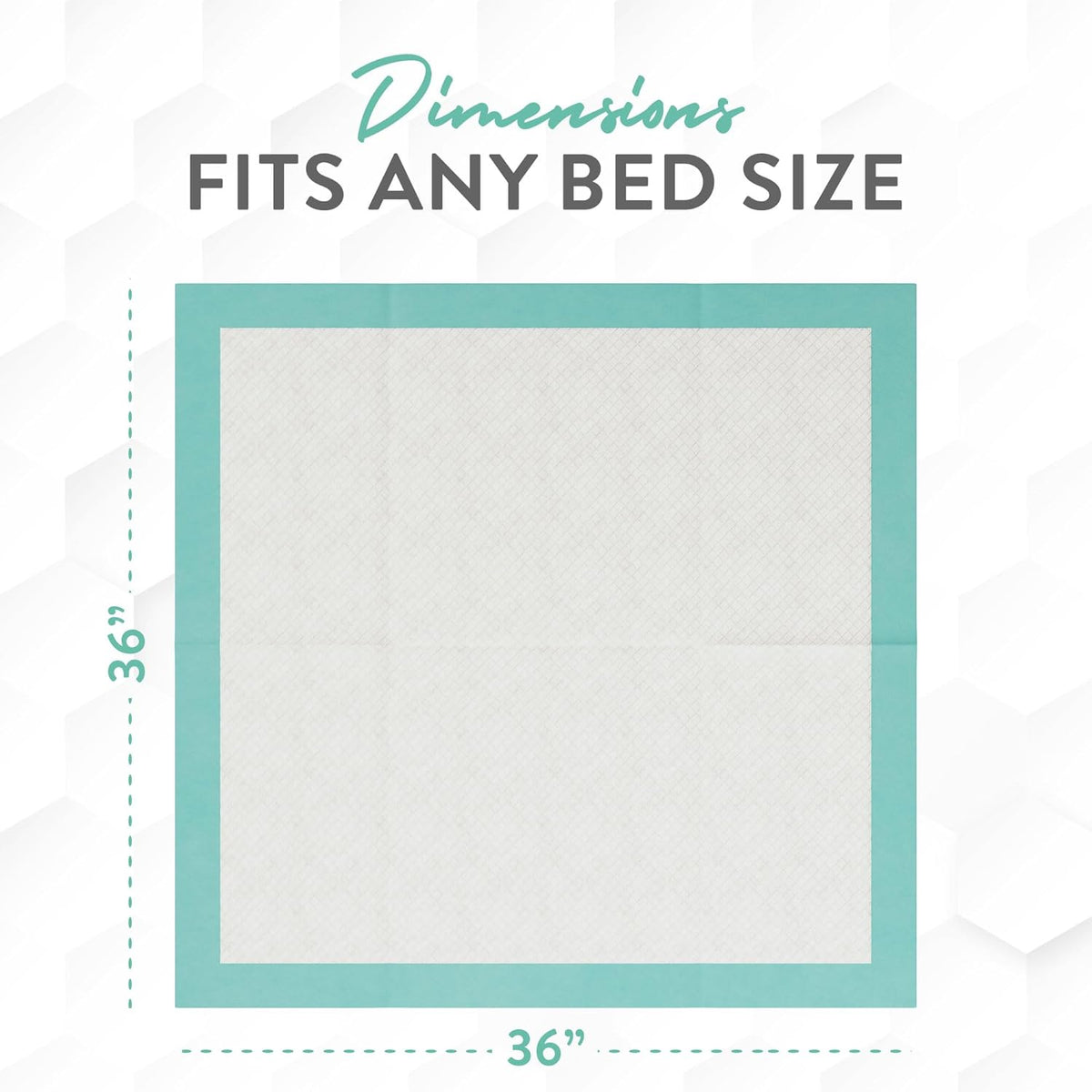 Inspire Extra Large Super Absorbent Disposable Bed Pads for Incontinence Ultra Thick and Absorbent