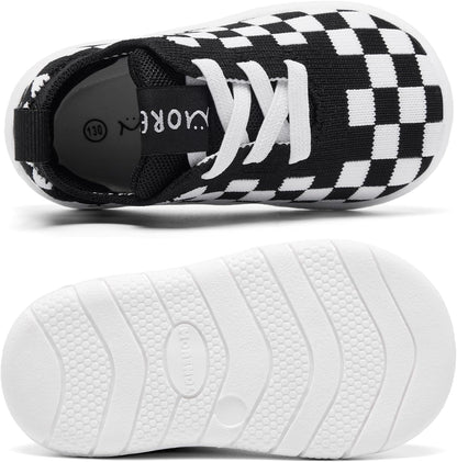 MORENDL Toddler Shoes Baby Walking Sock Shoes Infant Sneakers 0-4 Years Boy Girl Barefoot Tennis