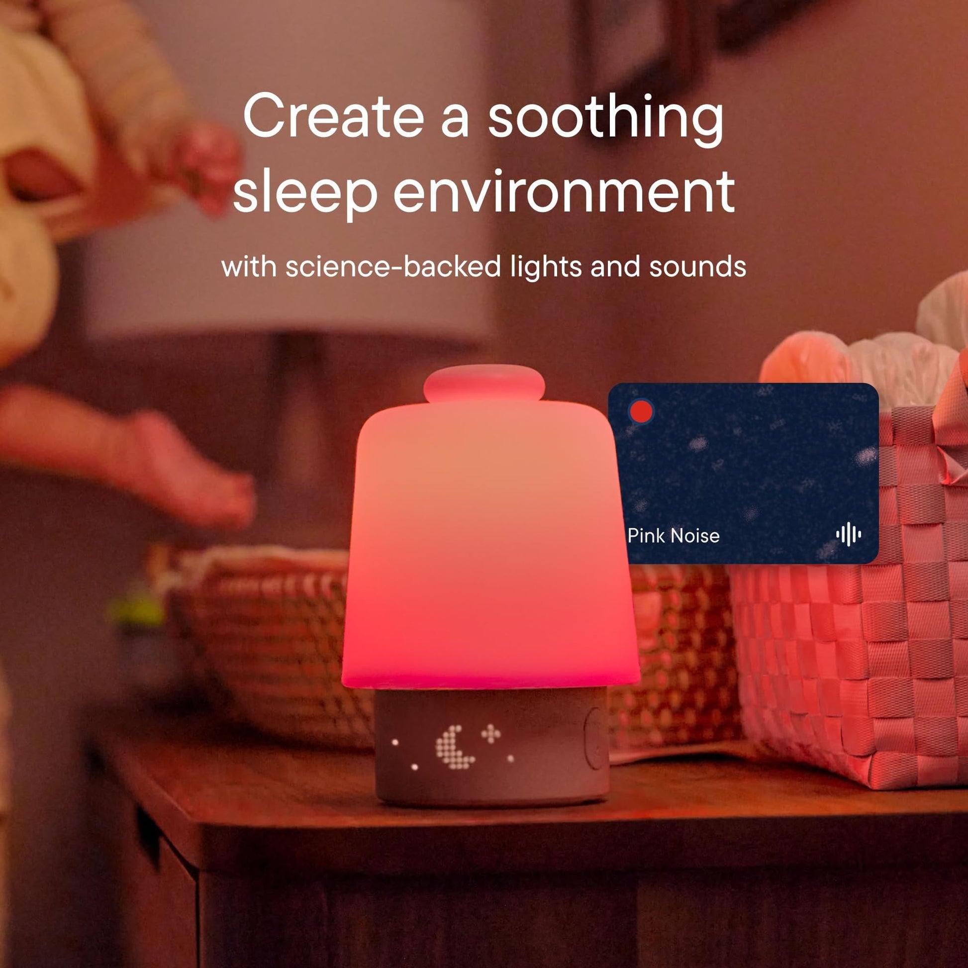 Hatch Baby Sound Machine & Night Light Routine Builder (Putty)