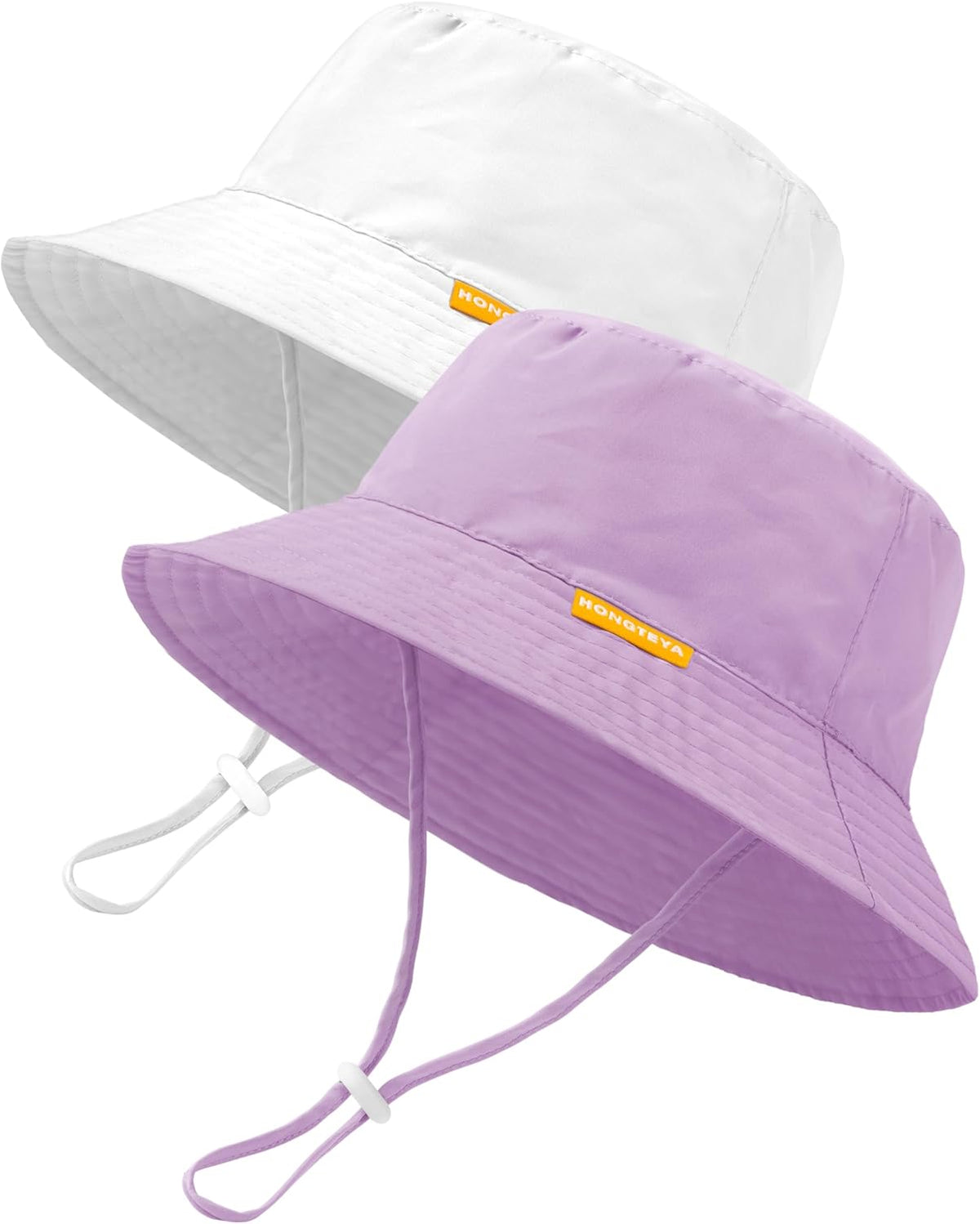 Baby Sun Hat Kids Summer UPF 50+ Toddler Bucket Hat Wide Brim Adjustable Beach Hats for Boys Girls