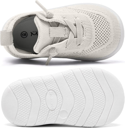 MORENDL Toddler Shoes Baby Walking Sock Shoes Infant Sneakers 0-4 Years Boy Girl Barefoot Tennis