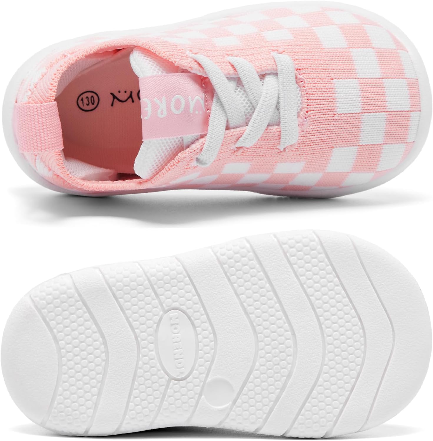 MORENDL Toddler Shoes Baby Walking Sock Shoes Infant Sneakers 0-4 Years Boy Girl Barefoot Tennis