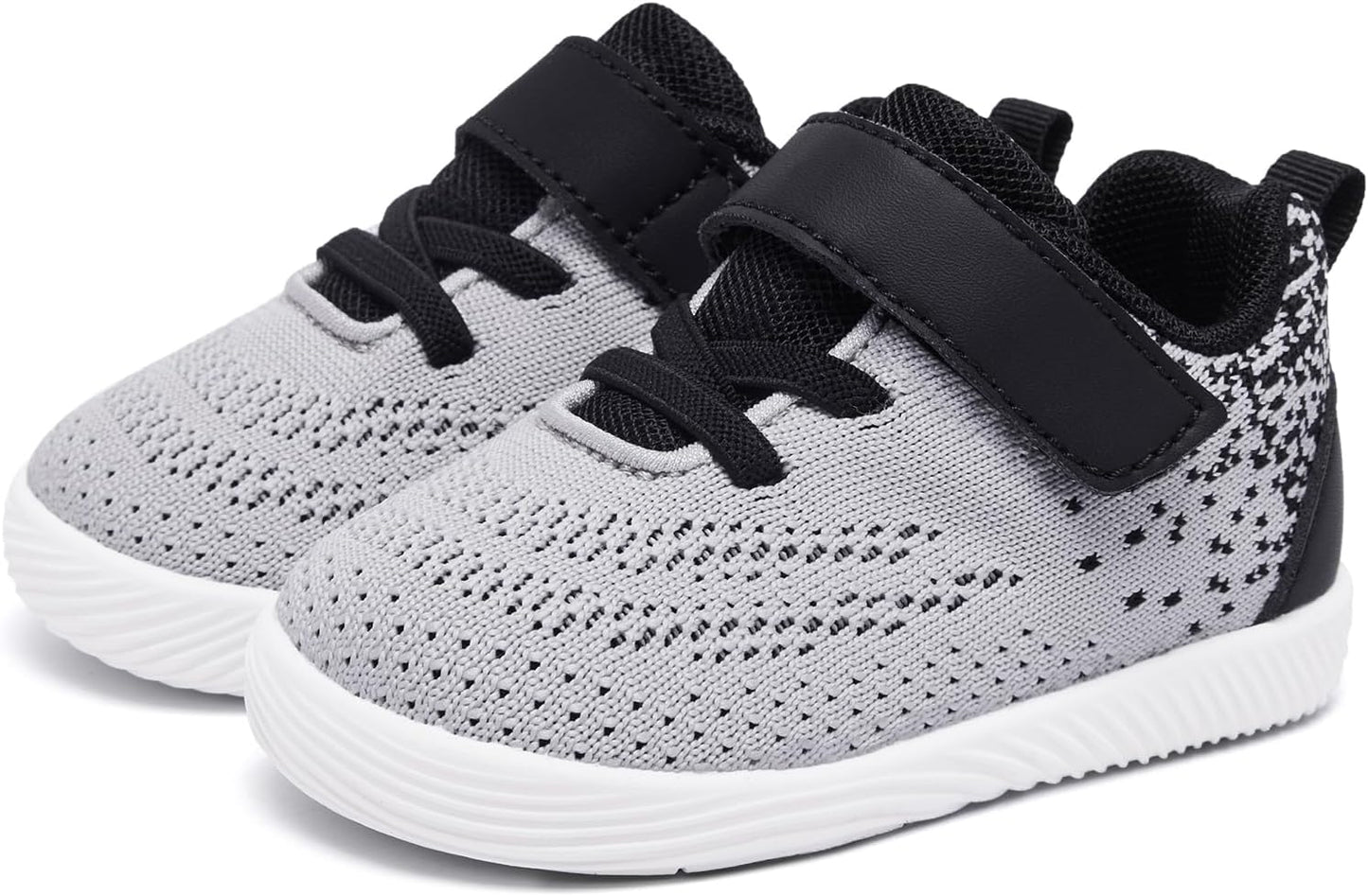 MORENDL Toddler Sneakers Baby Boys & Girls Barefoot Shoes Lightweight Breathable Walking Running