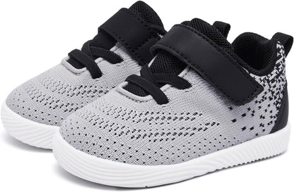 MORENDL Toddler Sneakers Baby Boys & Girls Barefoot Shoes Lightweight Breathable Walking Running