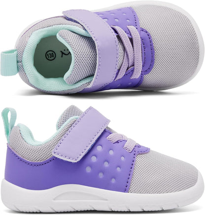 MORENDL Toddler Baby Shoes 0-4 Years Boy Girl Lightweight Breathable Non-Slip Sports Sneakers