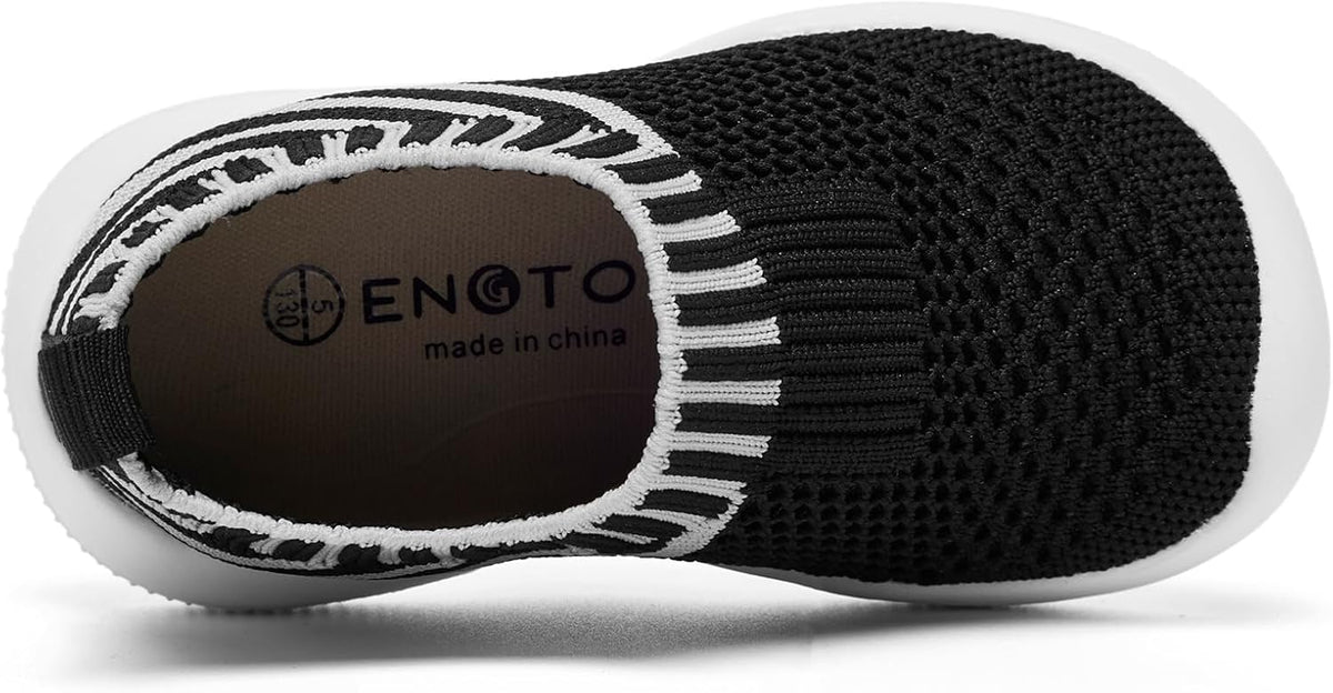 Engtoy Baby Shoes & Socks - Non-Slip Breathable Slippers with Soft Rubber Sole - Baby Boys & Girls