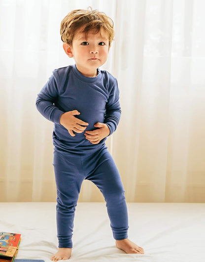 VAENAIT 6M-12Y Toddler Toddler Kids Toddler Girls Boys Soft Comfy Modal Tencel Solid Raglan