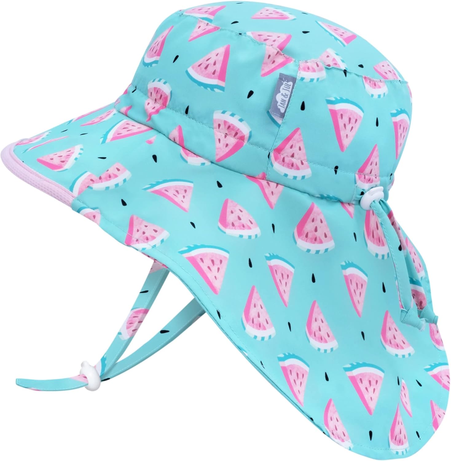 JAN & JUL Summer Adventure Wide Brim 50+ UPF Quick-Dry Sun-Hats for Kids