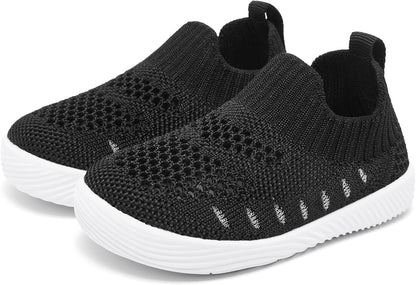 MORENDL Baby Toddler Walking Socks Non-Slip Breathable Unisex Casual Sneakers