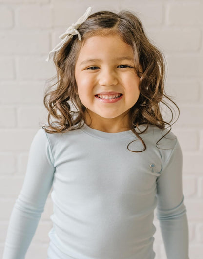 moimoln 6M-8Y Modal Cotton Solid Soft Breathable Baby Toddler Boys Girls Snug fit Pjs Long Sleeve