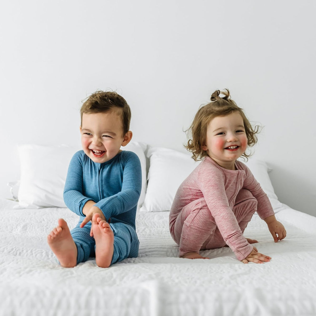 Little Sleepies Pajamas for Baby Boys & Girls, Viscose from Bamboo Baby Pajamas, Preemie & Newborn
