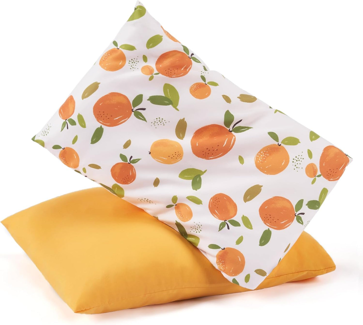 TILLYOU Toddler Pillowcases 13 x 18 Travel Pillow Case 2 Pack, Kids Pillowcases Machine Washable