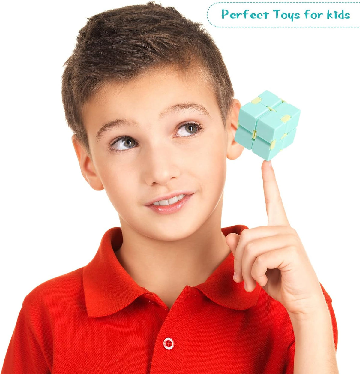 12 Pieces Mini Cube Blocks Mini Cube Desk Toy Magic Sensory Tool Blocks Puzzle Flip Cube for Teens