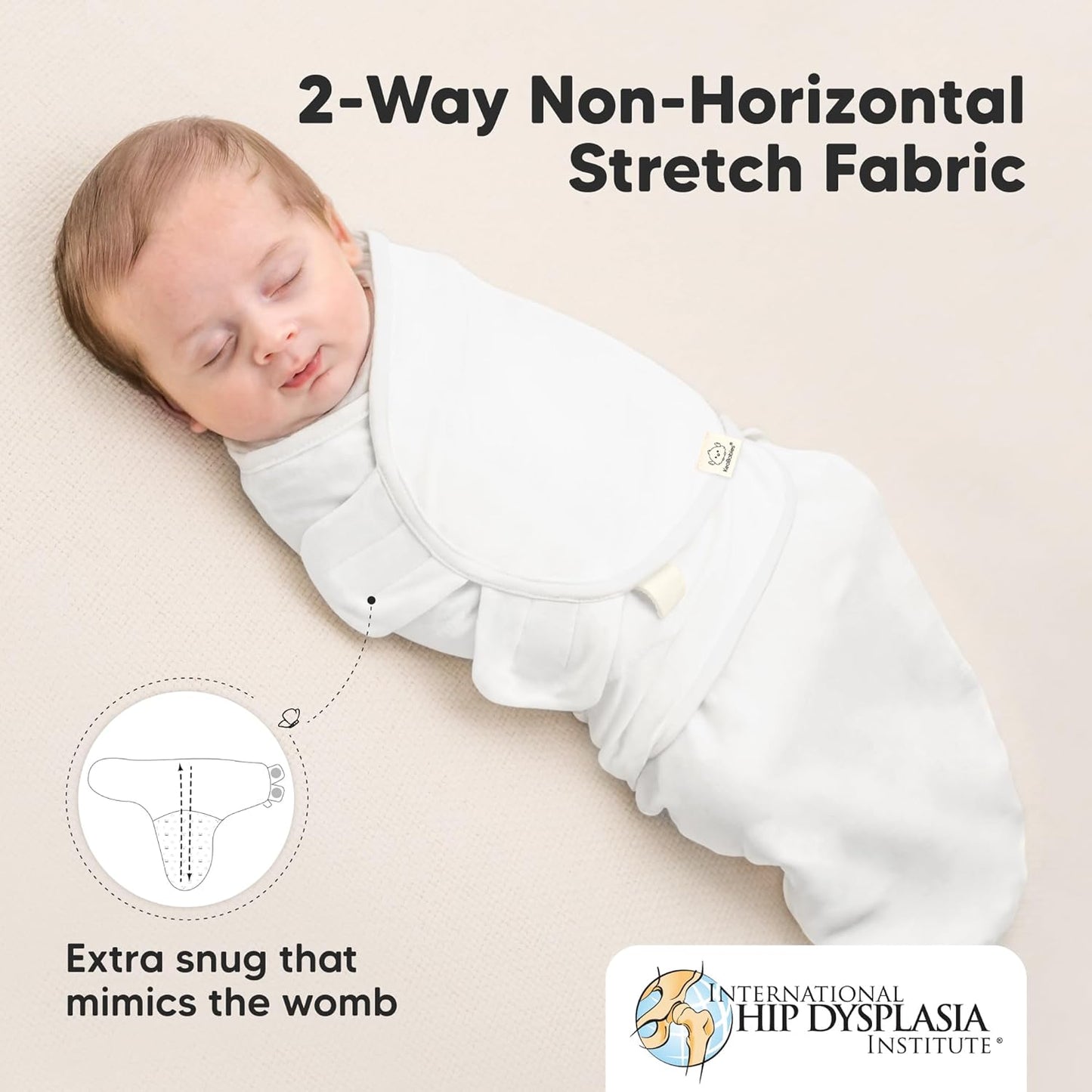 KeaBabies 3-Pack Organic Baby Swaddle Sleep Sacks - Swaddles for Newborns, Infant 0-3 Months, Baby