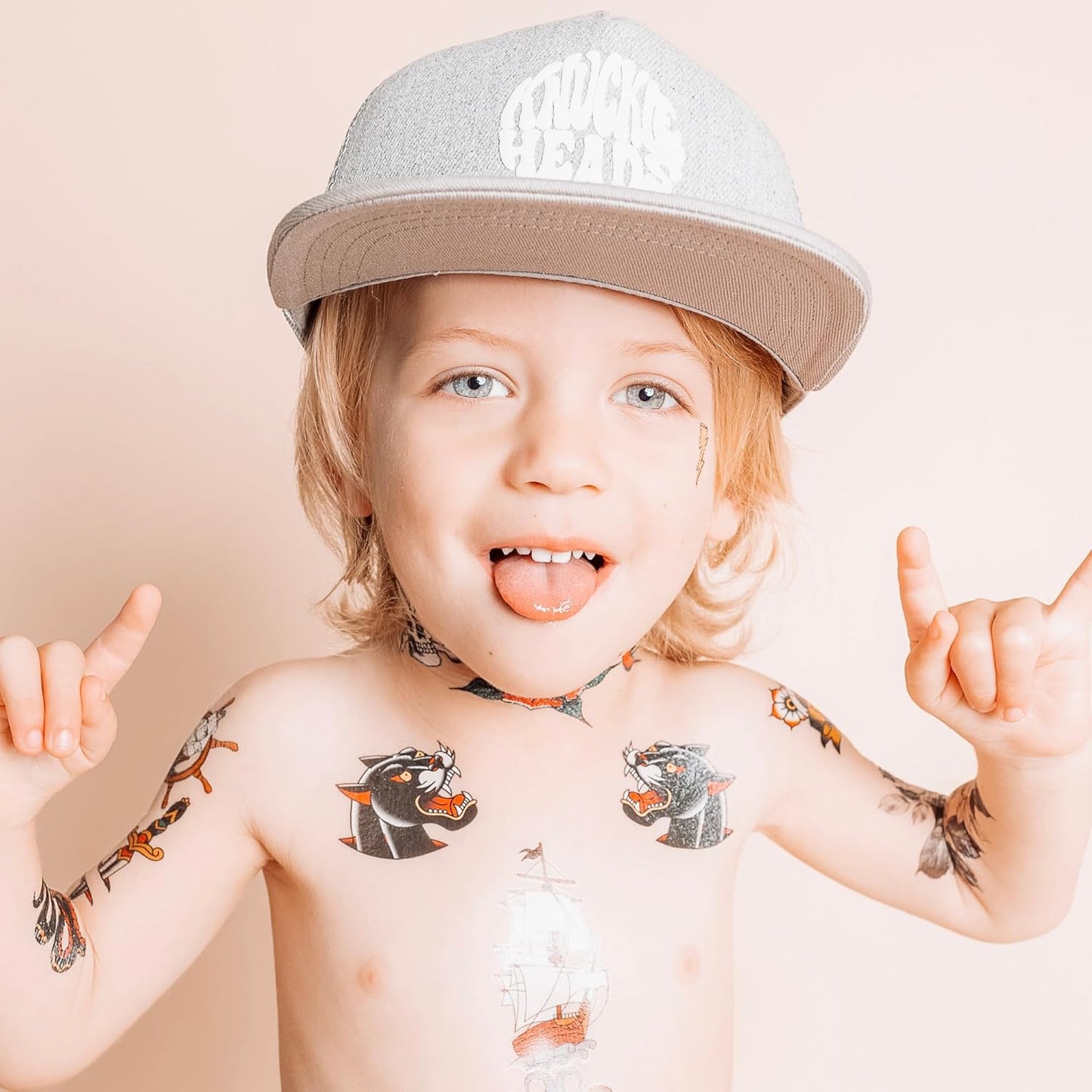 Baby Hats - Baseball Hat, Newborn Youth Flat Brim Mesh Trucker Surf Skate Bubba Bro Fitted Beach