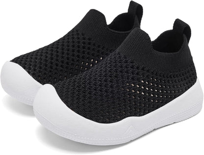 Eashi Baby Boy Girl Non-Skid Indoor Infant Walking Shoes Breathable Warm Elastic Sock Shoes with