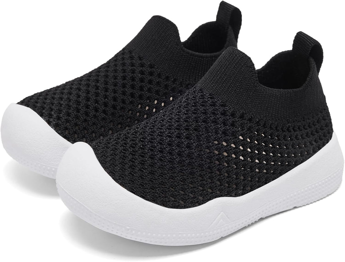 Eashi Baby Boy Girl Non-Skid Indoor Infant Walking Shoes Breathable Warm Elastic Sock Shoes with