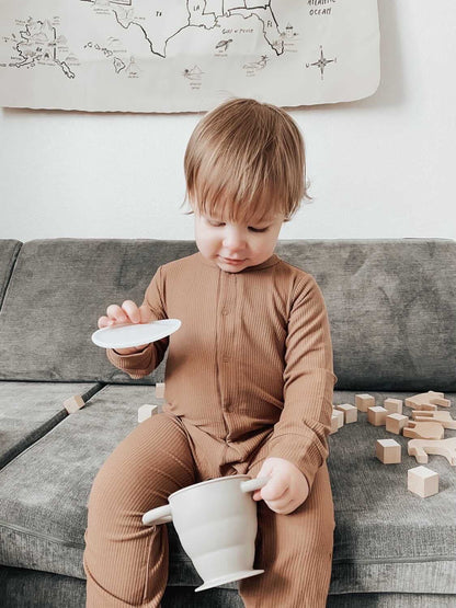 BraveJusticeKidsCo. | Snack Attack II Snack Cup | Collapsible Silicone Snack Container | Toddler