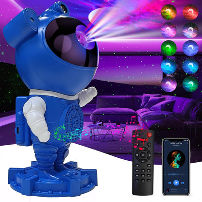 Astronaut Galaxy Projector Night Light for Kids Room,Bedroom Decoration, LED Lights, Star Projector