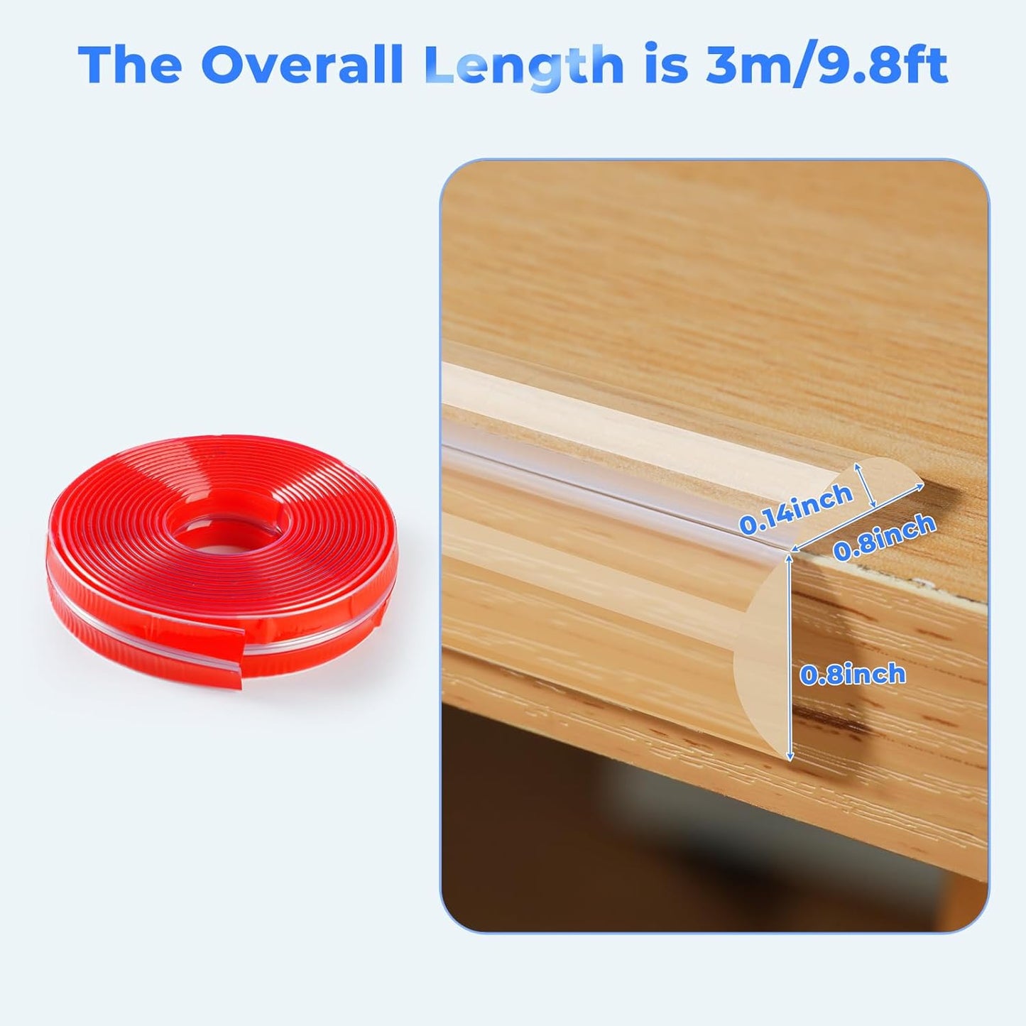Edge Corner Protector Baby Proofing, Clear Soft Corner Protectors Baby Proof, Furniture Corner