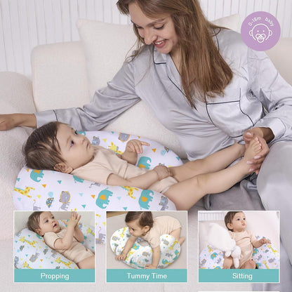 Little Grape Land Nursing Pillow for Infants, Breastfeeding Pillows, Baby Support Pillow for