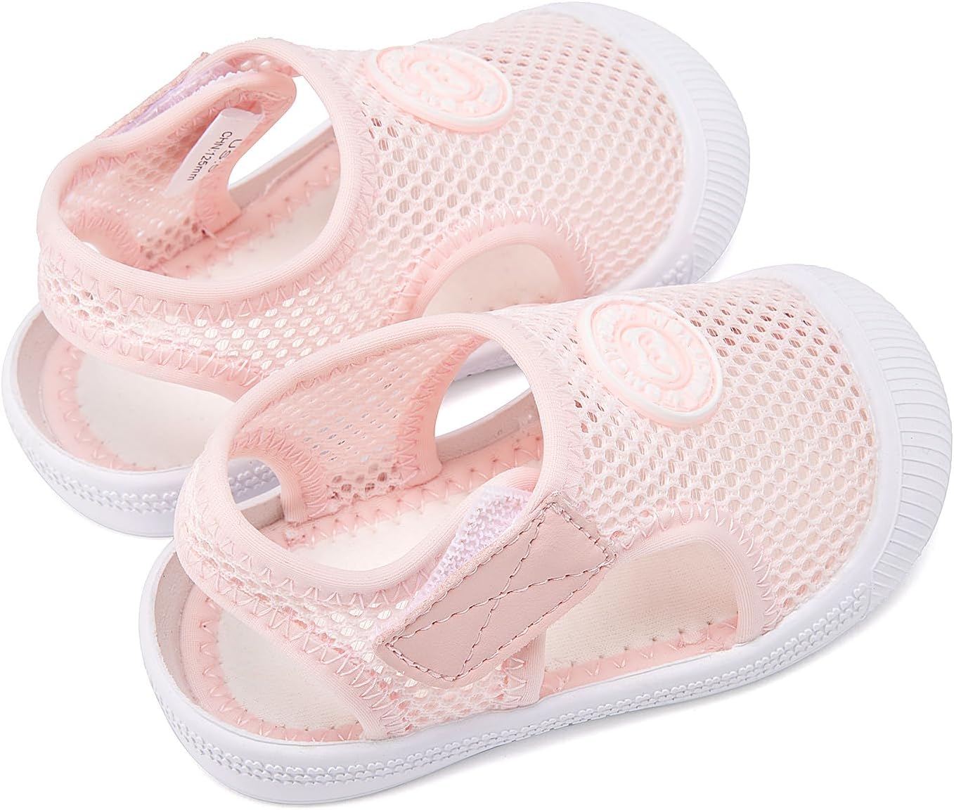 BMCiTYBM Baby Boy Girl Closed Toe Summer Sandals Lightweight Shoes Infant Non-Slip First Walking