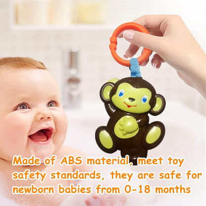Baby Toys, Cartoon Animal Hanging Rattle Toys, Handbells Baby Rattles, Baby Bed Crib Car Seat