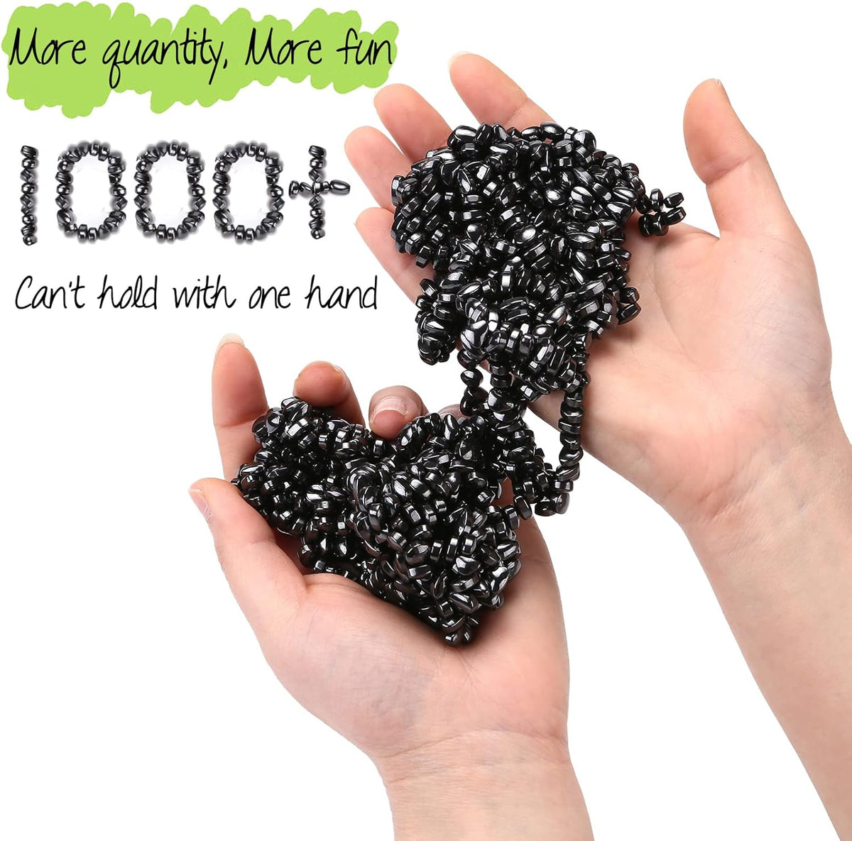 1000pcs Magnetic Balls Fidget Toys Adults, Magnetic Putty Ferrite Crags Magnet Putty Desk Toys for