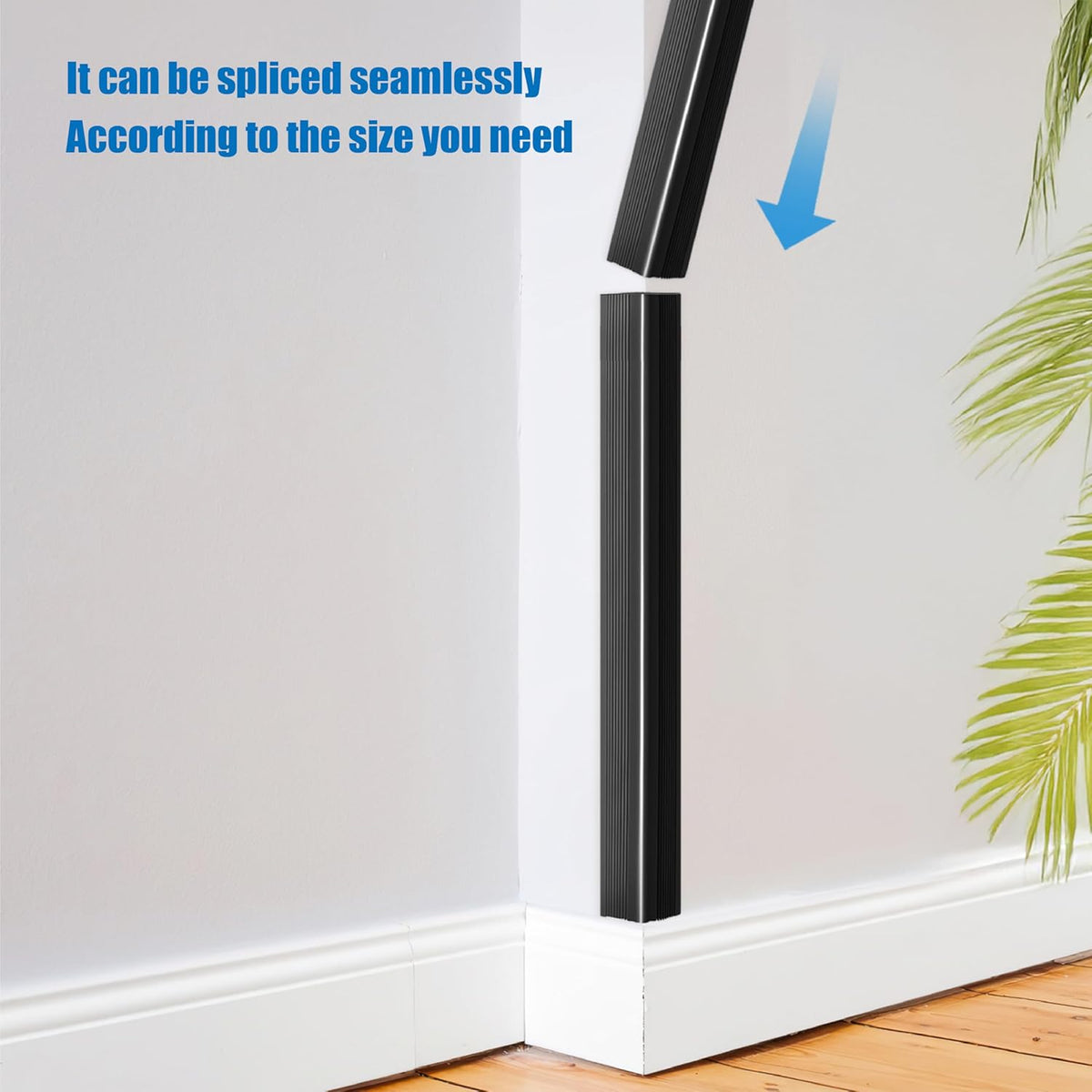 Wall Corner Protectors 4 Pack,1.57x1.57x23.62x0.12 inch PVC Double Side Proof Corner Guards for