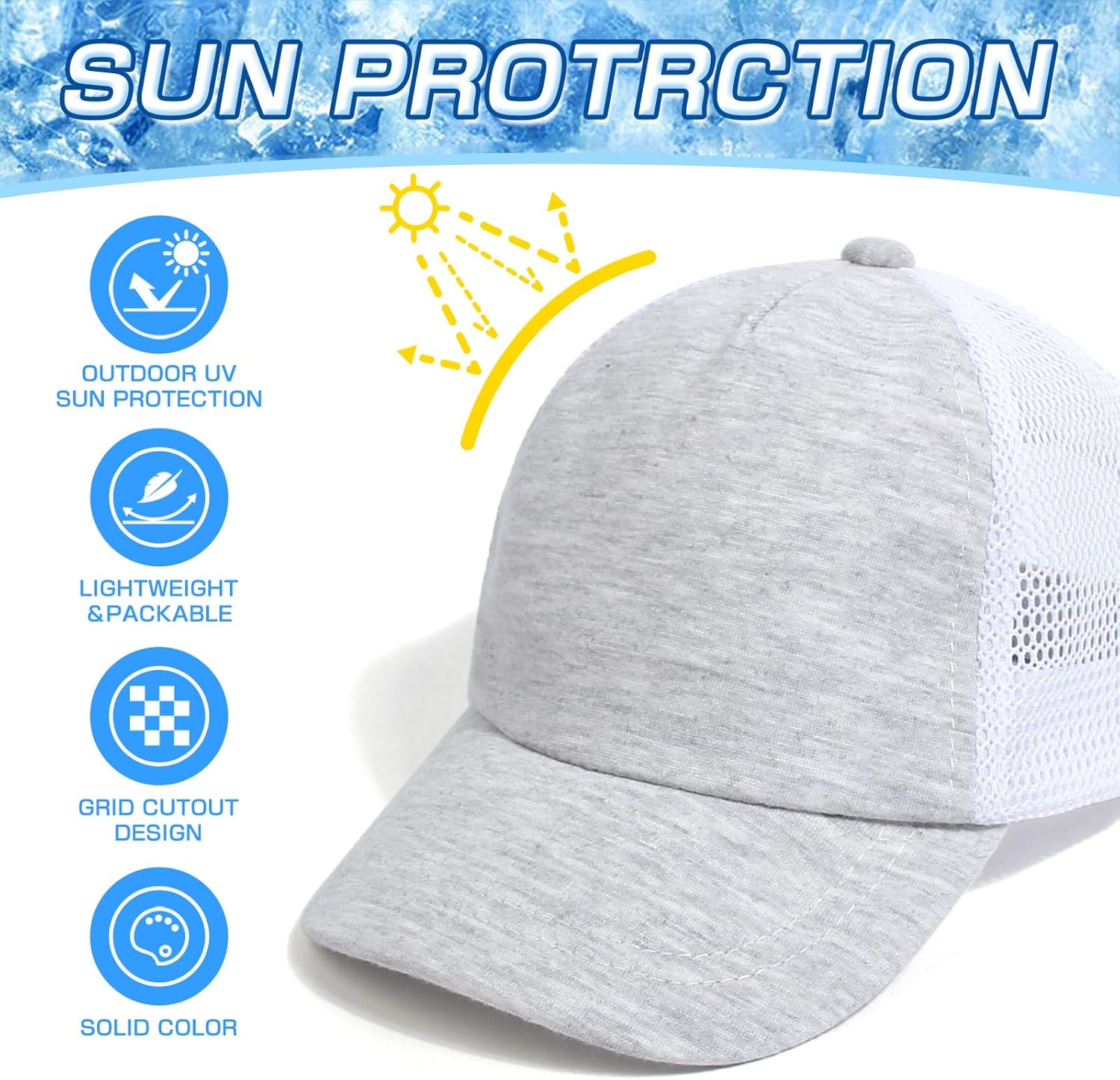 Duoyeree Toddler Baseball Cap Baby Cap Sun hat Print Dinosaur Pattern and Solid Color hat Kids boy