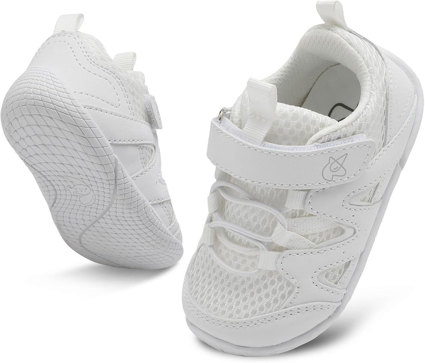 LeIsfIt Baby Shoes Boys Girls First Walking Shoes Non-Slip Toddler Breathable Sneakers Infant