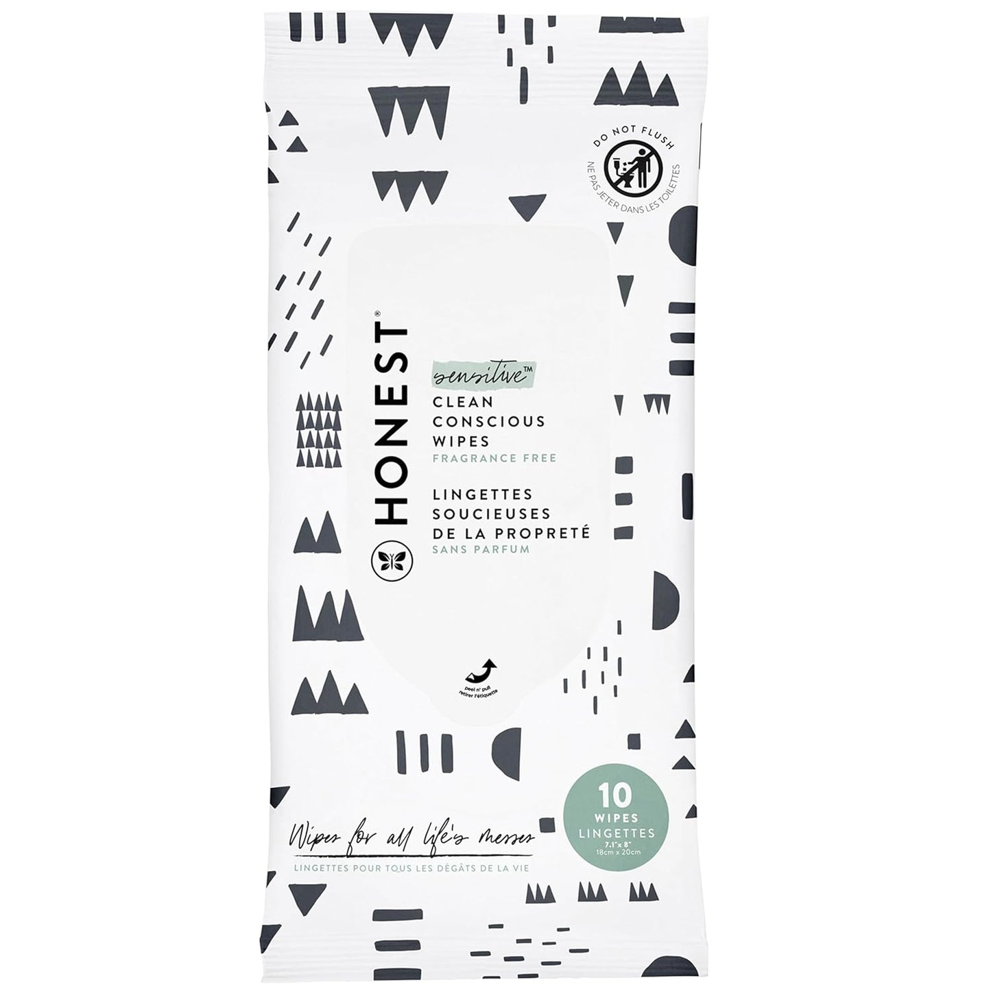 The Honest Company Clean Conscious Multi-Use Wipes | Hypoallergenic + Unscented for Sensitive Skin