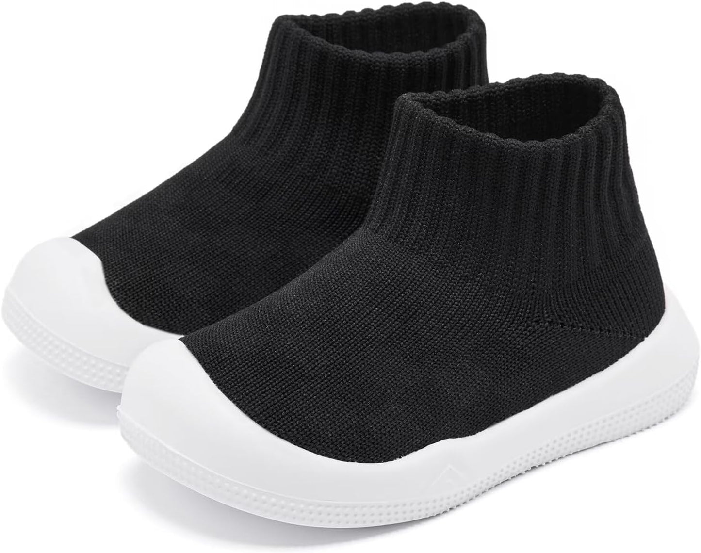 Eashi Baby Boy Girl Non-Skid Indoor Infant Walking Shoes Breathable Warm Elastic Sock Shoes with