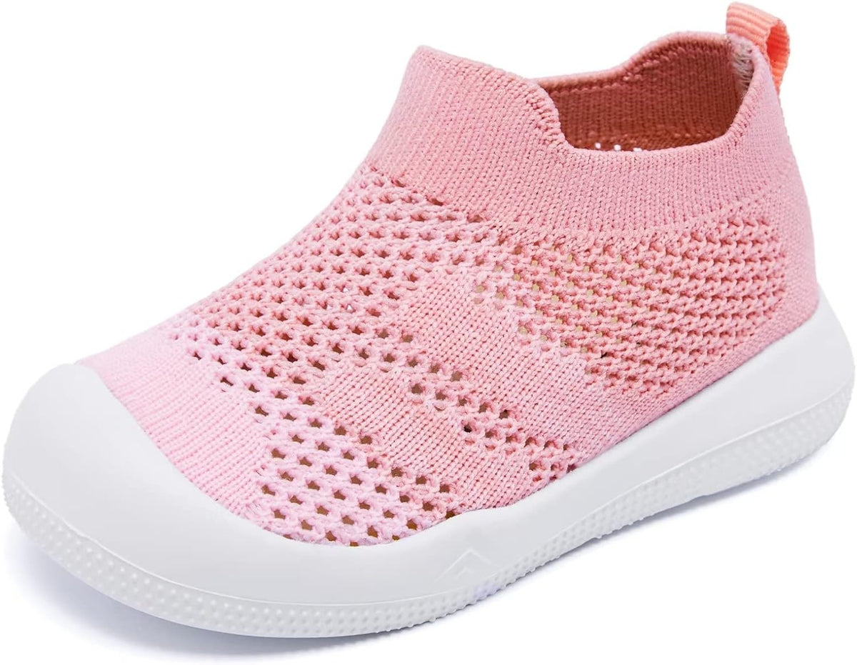 Eashi Baby Boy Girl Non-Skid Indoor Infant Walking Shoes Breathable Warm Elastic Sock Shoes with